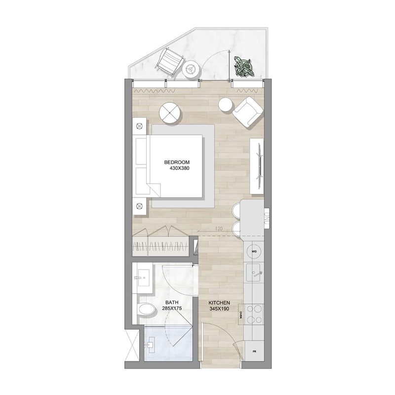 Studio Floor Plan